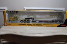 Norscot Peterbilt Model 389 Tri-Axle Day Cab Tractor with Lowboy Trailer 55207S