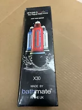 HYDROMAX 7 HYDROPUMP WATER PENIS ENLARGER BATHMATE BRILLIANT RED X30 PUMP USA