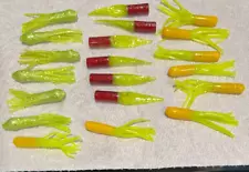 CRAPPIE TUBES & SLAB BUSTERS 1 3/4" * 20 PK. SOFT PLASTIC LURES