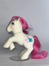 Vintage 1985 MLP G1 My Little Pony “Truly” with Stand ð©·