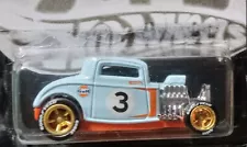 Hot Wheels Custom '32 Ford.. Gulf..Real Riders Zgrafx Kustomz