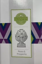 Scentsy Warmer Peace And Prosperity Retired Discontinued New In Box