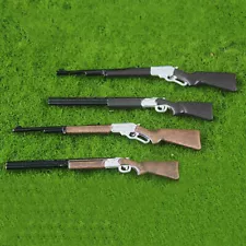 4PC Dollhouse 1:12 Scale Miniature Gun Rifle Shotgun Weapons Model Decor