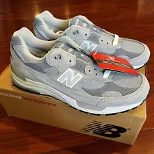 New Balance 992 M992GL Grey Running Shoes Steve Jobs USA Men 10 (D) New w/ box