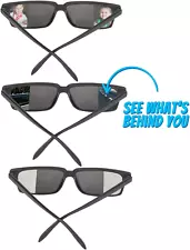 Spy Glasses for Kids in Bulk - (Pack of 3) Spy Sunglasses W/Rear View to See beh