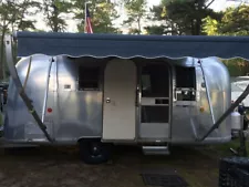 1968 intact vintage Airstream Travel Trailer 22" Globetrotter Land Yacht