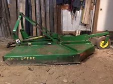 john deere 6ft brush mower