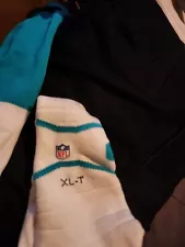 Game worn Miami dolphin uniform socks