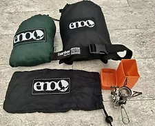 ENO Bundle UNDERBELLY & BUG NET + Spare Pouch + Portable Stove Hiking Camping