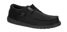 Original Hey Dude Men's Wally Funk Mono Shoes - Black / US Size 8 - 13