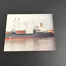 New ListingReal Photo: Container Ship Barge in New Orleans, Louisiana 1985