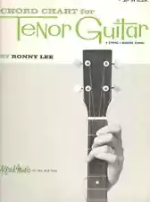 CHORD CHART FOR TENOR GUITAR 4 STRING MODERN TUNING RONNY LEE ALFRED NEW ON SALE