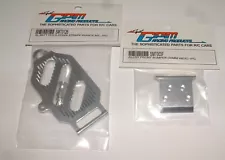 TEAM LOSI MINI-T 1.0 GPM SILVER ALUM LOT F BUMPER BATT HOLD DOWN SMT003, SMT0126