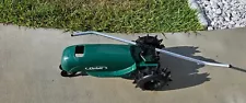 Orbit 58322 Traveling Sprinkler Green Tractor Cast Iron Garden Watering Sprayer