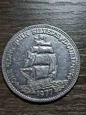 1977 LONG JOHN SILVER'S CANADA DOUBLOON $1.00 OFF TOKEN