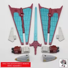 Pre sale! For Legacy Cybertron Vector Prime Upgrade Kit 3D DIY Wings Weapon Foot