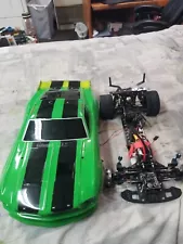 1/10 scale rc drag car - Chandler Precision chassis with r1 parts