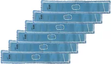 6-Pack of High-Performance Microfiber Dust Mop Heads for Superior Dust Pick-up