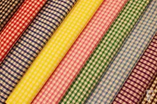 Gingham Polycotton Fabric 1/8 Inch Square - SPRING SALE - 3m for price of 2m