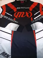 Motocross Racing Shirt Long Sleeve Breathable Men's Size Medium MX Dirt Bike