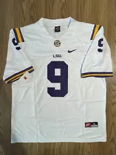 Nike LSU Tigers Joe Burrow #9 Football Jersey Mens XL Stitched Burreaux NWT