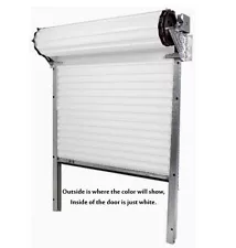 Model 650 [10' x 10'] Light Duty Rolling Self Storage Steel Roll-Up White Door