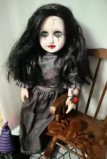 OOAK Creepy Horror Gothic Elegant Art Doll 16" Halloween. Attic Dwellers