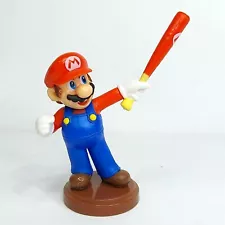 Super Mario Sports 2.5" Mario Super Slugger Baseball Bat Choco Egg Mini Figure