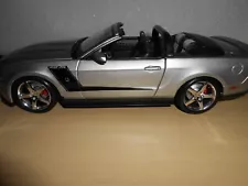 Maisto 2010 Roush 427R Ford Mustang Diecast Car 1:18 Special Edition Silver