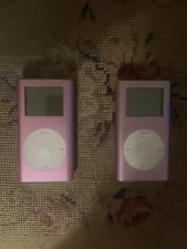 Two Ipod Mini’s 2004 Pink