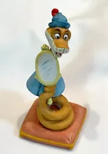 Vtg Walt Disney Bisque ROBIN HOOD'S SIR HISS Snake Figurine RARE/Japan /Super