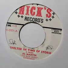 AL MARTIN Shelter In the Storm NICK'S Soul Cover Reggae 7" HEAR