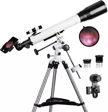 Telescopes for Adults, 70Mm Aperture and 700Mm Focal Length Professional Astrono