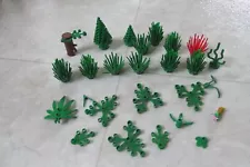 LEGO Trees Plants Shrubs Leaves Bushes Flowers Foliage Lot