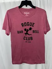 Rogue Fitness Bar Bell Club T Shirt Small