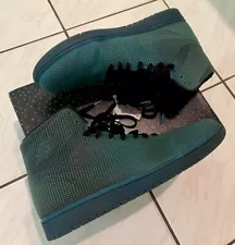 NIKE AIR JORDAN 4LAB1 BLACK-TROPICAL TEAL SZ 14 [677690-020]