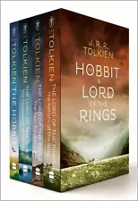 The Hobbit & The Lord of the Rings Boxed Set By JRR Tolkien NEW Paperback