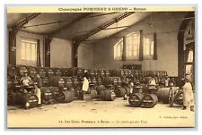 The Pommery Cellars Winery Wine Racking Reims France DB Postcard P28