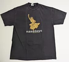 Vtg Nasstoys Adult Toys T Shirt Size Large Black Sex Store Promo