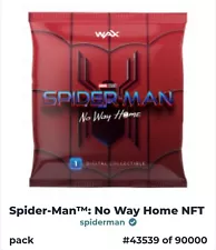 spiderman no way home nft for sale