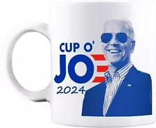 Joe Biden For President 2024 Cup O' JO Coffee Ceramic Mug 11 - 15 oz SALE!!!