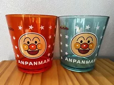 Set of 2 cups Japanese teacup set Anpanman not for sale JAPAN