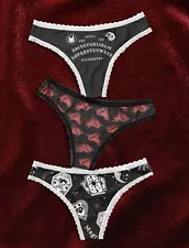 3 Pack Smooth Magic Palm Card Demonic Satanic Ouija Board Underwear Panties Set