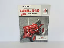 McCormick International Farmall B-450 tractor launch sales brochure leaflet