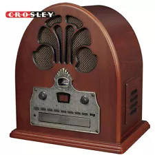 Crosley CR32CD Cathedral Retro Vintage Table Top Radio w/ CD Player