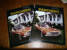 1974 Ford Ranchero The Pickup Car Sales Brochures - Vintage - Two for One Price