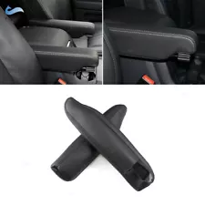 For RANGE ROVER SPORT 05-13 Left&Right Leather Seat Armrest Handle Cover BLACK