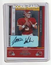 james kilian 2005 playoff contenders rookie ticket auto chiefs