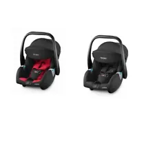 Recaro guardia baby seat infant car seat black red