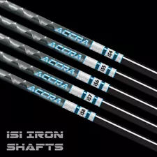 NEW ACCRA iSERIES GRAPHITE IRON SHAFT .370 41" Choose Weight - Authorized Dealer